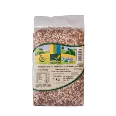 Imagem de Arroz Cateto Integral Vermelho Orgânico Coopernatural 1Kg