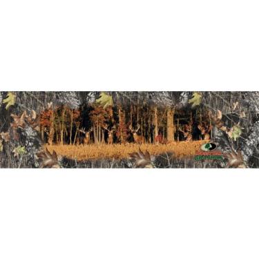Imagem de Mossy Oak Graphics Gráfico de janela, fácil de instalar, não desbota, vinil fundido, seis monstro BUC 11005-WM