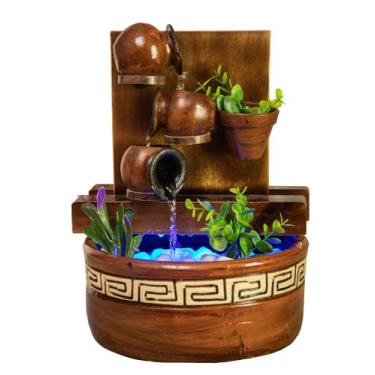 Imagem de Cascata e Fonte com bomba e LED 09 - CASCATAS E FONTES LUIZ, 110V