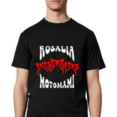 Imagem de Camiseta Masculina Show Cantora Rosalía Motomami Reggateon Pop - SEMPR