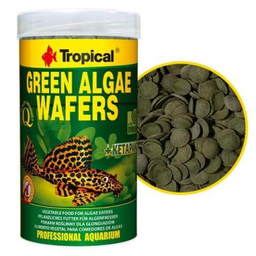 Imagem de Ração Green Algae Wafers 45g Tropical para Peixes de Fundo Cascudos