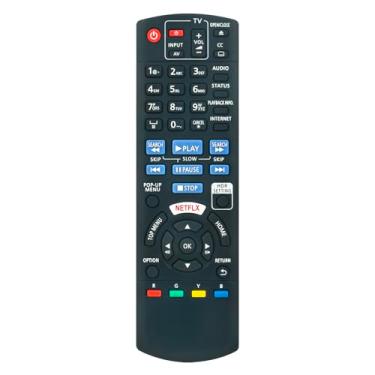 Imagem de Controle remoto de substituição N2QAYB001206 adequado para Panasonic Blu-Ray Disc Player IR6