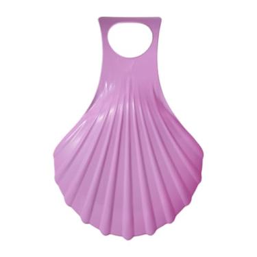 Imagem de Deevoka Trenó de neve Brinquedo de neve de inverno multifuncional com alça Trenó de areia Tobogã Trenó para quintal Grama Areia Quintal Jardim ao ar livre, Roxo