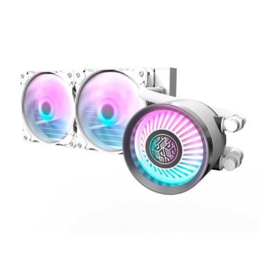 Imagem de Water Cooler para Processador Aigo darkFlash Nebula DN 240, branco