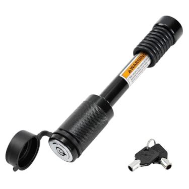 Imagem de METOWARE Trava de engate de reboque para receptor de engate serve para receptor Classe III IV e 5.1 cm de 5.1 cm com diâmetro de 5/20.3 cm pino de 3-1/5.1 cm de comprimento e 8 anéis de borracha