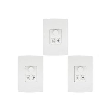 Imagem de Kit C/3 - Qualitronix Controle Vent/Lamp 1 Lampada-Qv371