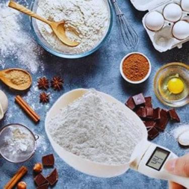 Imagem de Colher Balança Digital Dosador Concha Medidora De Alta Precisão Alimen