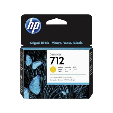 Imagem de Cartucho de tinta HP 712 Amarelo DesignJet 29 ml (3ED69A)