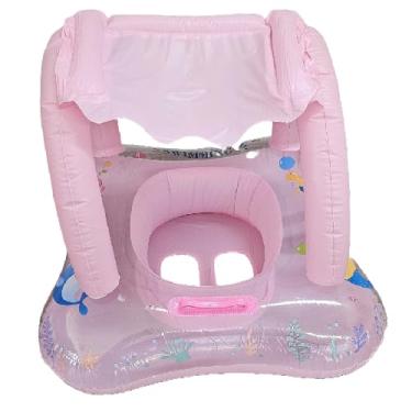 Imagem de Boia Inflável 3D Bote Com Cobertura e Interativos