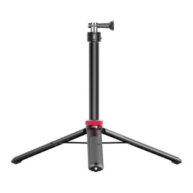 Imagem de Tripé Extensível Ulanzi Go-Quick II 1.4m p/Câmera de Ação, Fixação Magnética, Extensão de 4 Estágios, Modo Tripé, Pino de Travamento Reforçado