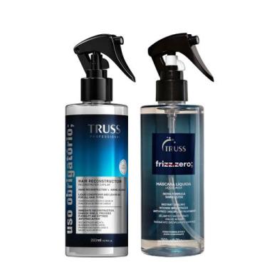 Imagem de Truss Kit Uso Obrigatório Reconstrutor 260ml e Frizz Zero Spray 260ml