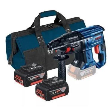 Imagem de Martelete Perfurador Bosch 2 baterias 4ah Gbh180-li Bolsa Sem carregad