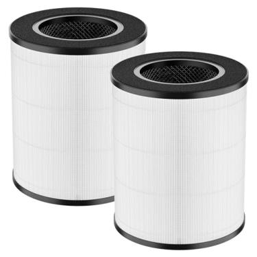 Imagem de Filtro de substituição AP-T20FL para HoMedics AP-T20 e AP-T20WT Purifie-r de ar H13 True HEPA AP-T20, pacote com 2