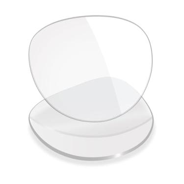 Imagem de Mryok Lentes de substituição UV400 compatíveis com Ray-Ban Meta Headliner RW4009 50 mm Óculos de sol HD transparente