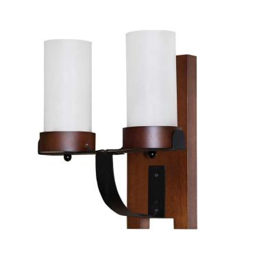 Imagem de Arandela Country Envelhecido 2 Lâmpadas 1200E - Luminárias Müller