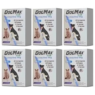 Imagem de Anti Carrapatos Pulgas Vermes e Sarna DogMax  Comprimidos para Todas a