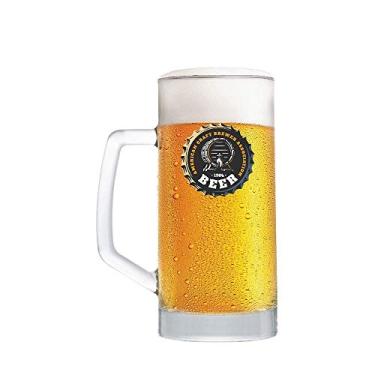 Imagem de Ruvolo, Caneca Chopp Berna, Caneca de Vidro para Cerveja 500ml