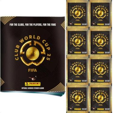 Imagem de Álbum FIFA Club World Cup 2025 Oficial 50 Figurinhas 10 Envelopes Tota