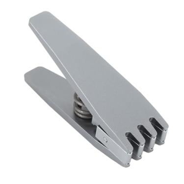 Imagem de Badminton Racket Stringing Clamp Aluminium Aluman Lelloy 4 Ferramenta de ponta para reparo de tênis e raquete de badminton com força de aperto de 30 libras Durável e acessório à
