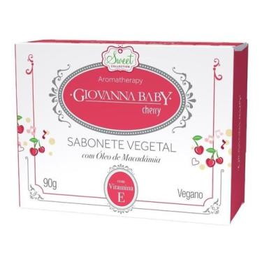 Imagem de Kit c/ 2 Sabonete Vegetal Giovanna Baby Sweet Cherry 90g