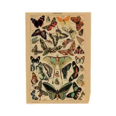 Imagem de Cartazes Vintage com Estampa de Cogumelos, Frutas e Vegetais - Arte Bo