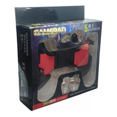 Imagem de Kit Gamepad + Gatilho Mira Tiro Controle Celular L1 R1