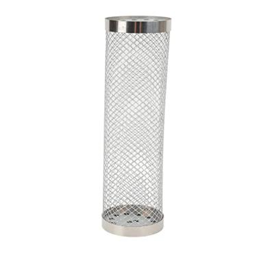 Imagem de Cesta de Grelhar de Aço Inoxidável, Cesta Churrasqueira para Mais Alimentos Simultaneamente, Aplicação Ampla, Fácil Virar e Design Rolável, Limpeza Simples Aço Inoxidável (20cm/7.9in)