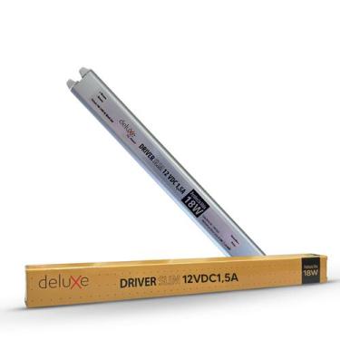 Imagem de Fonte driver Slim 18w 1.5a 12v 110v/220v Bivolt Ip20 Cod: 994001070 De