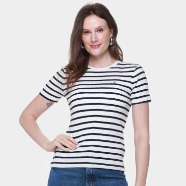 Imagem de Camiseta Tommy Hilfiger New Slim Cody  Feminina-Feminino
