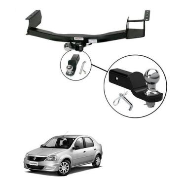 Imagem de Engate Reboque Logan 2007 2008 2009 2010 Transbike Removivel - Enforth