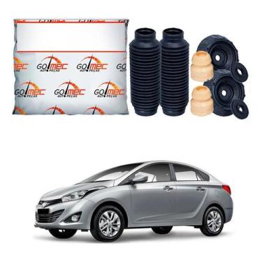 Imagem de Kit Batentes Dianteiro Hb20s 1.0 1.6 2012 A 2015 - Go Mec