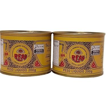 Imagem de Manteiga Mineira Real, Kit com 2 Latas, 200g Cada