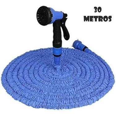 Imagem de Mangueira Mágica: Estica e Encolhe 30m Azul 7 Jatos - Online