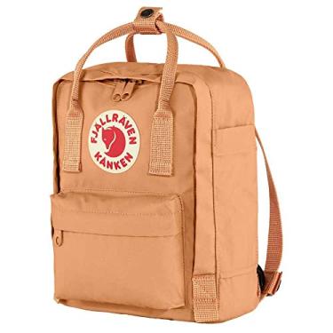 Imagem de Fjallraven Mini mochila feminina Kanken, areia pêssego, laranja, tamanho único