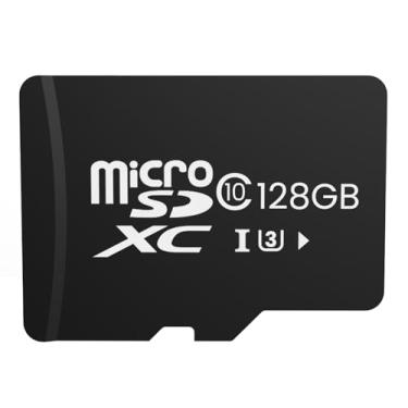 Imagem de Cartão micro SD de 128 GB para câmeras de segurança, leitura de 90 MB/s