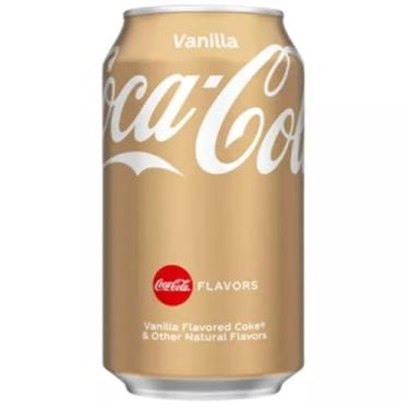 Imagem de Refrigerante Coca Cola Flavours Vanilla 330ml Importado