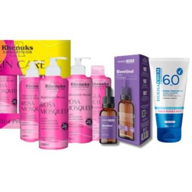 Imagem de Kit Skincare Rosa Mosqueta + Sérum Bioretinol + Protetor Solar FPS60