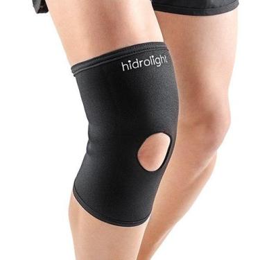 Imagem de Joelheira Articulada Ortopédica Orifício Esporte Neoprene M - Hidrolig