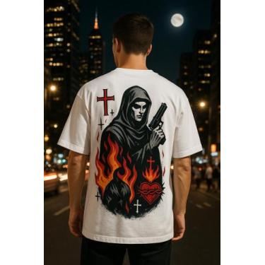 Imagem de Camiseta Streetwear Oversized Masculina old core - swagon, 3, P
