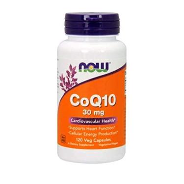 Imagem de CoQ10 30mg 120 caps Now Foods - Sem Sabor