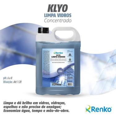 Imagem de Klyo limpa vidros concentrado renko - 5 litros