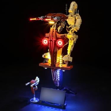 Imagem de BRIKSMAX Kit de luz para Lego-75428 Battle Droid com STAP - Iluminação LED compatível com Lego Star Wars conjunto de montar - não inclui o conjunto de modelos