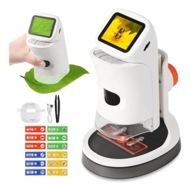 Imagem de Microscópio 6789 com Tela HD, Ampliação 1000x e Conexão USB para PC 67