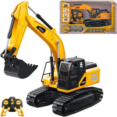 Imagem de Escavadeira de Controle Remoto com Pá Móvel Multikids BR2312