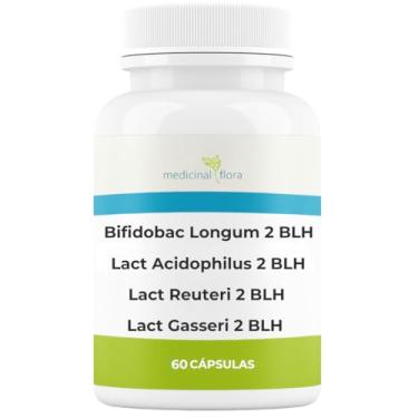 Imagem de Lactobacillus Acidophillus 2blh + Reuteri 2blh + Gasseri 2blh + Longum 2blh - 60 Doses
