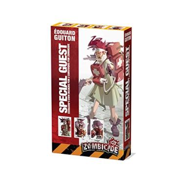 Imagem de CMON Zombicide Edouard Guiton Special Guest Box - Unleash 2 Exceptional Survivors & Their Zombivor Counterparts! Cooperative Tabletop Miniatures Game, Ages 14+, 1-6 Players, 1 Hr Playtime, Made