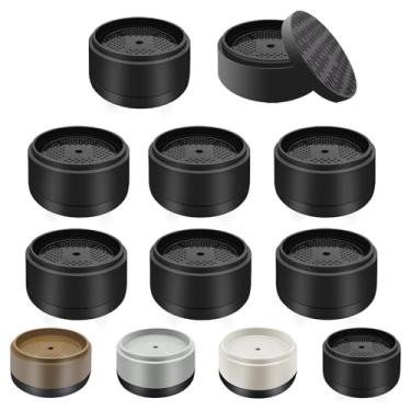 Imagem de Elevadores de Mobiliário Elevadores de Cama Resistentes 2,5 cm, 5 cm, 7,6 cm, 10 cm Elevadores de Cama Redondos Ajustáveis para Pernas de Mesa Sofá Cadeira Frigorífico Máquina de Lavar Roupa (2,5 cm