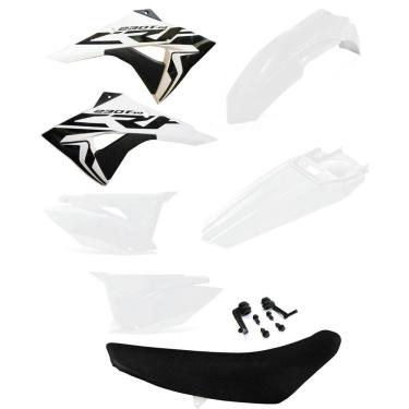 Imagem de Kit Plástico Biker Next Crf 230 Adesivos E Banco Avtec