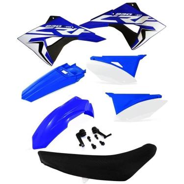 Imagem de Kit Plástico Biker Next Crf 230 Adesivos E Banco Avtec