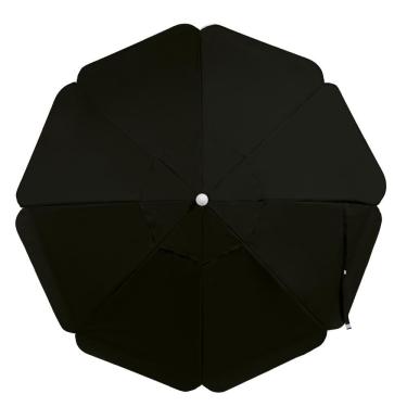 Imagem de Guarda-Sol Bagum Madeira 2,00m - Preto